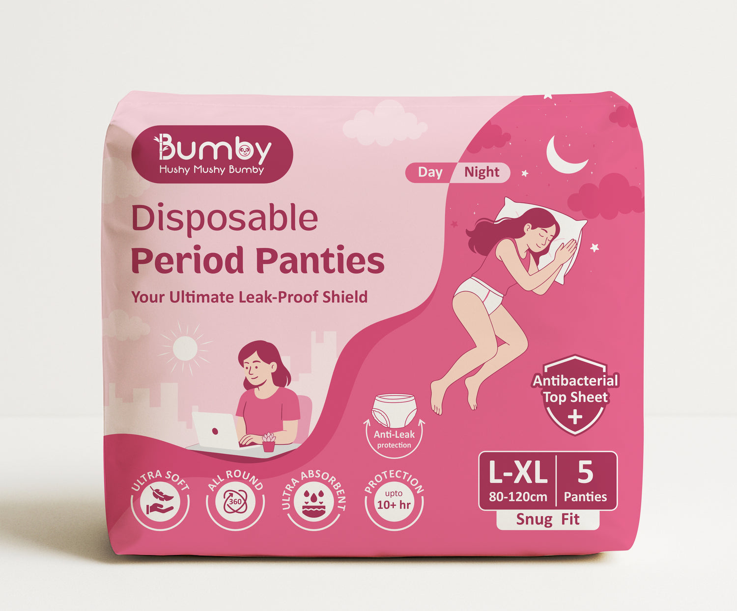 Disposable Period Panties – 360° - Large Size